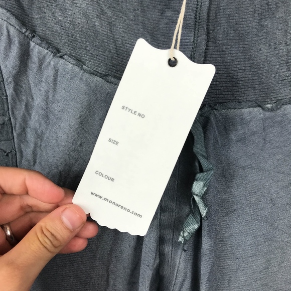 Monoreno Scoop Neck Dress in Charcoal Women Small - Picture 5 of 8